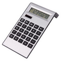 Silver Plastic Solar Calculator